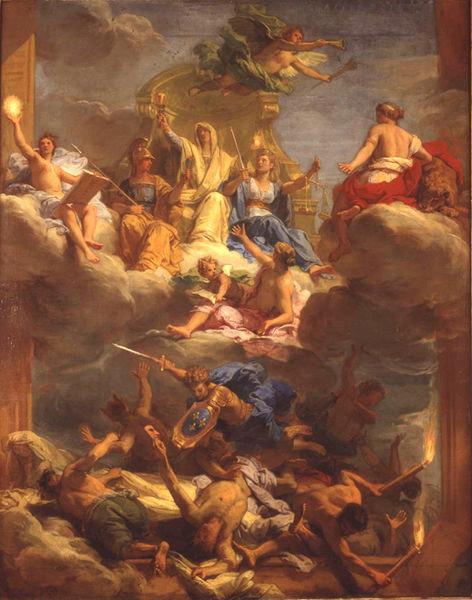 Jean-Baptiste Jouvenet The Triumph of Justice Sweden oil painting art